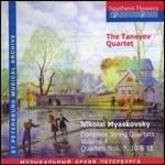 Quartetti per archi completi vol.4 - CD Audio di Nikolai Myaskovsky,Taneyev Quartet