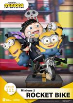 Minions 2 D-Stage PVC Diorama Rocket Bike 15 Cm Beast Kingdom Toys