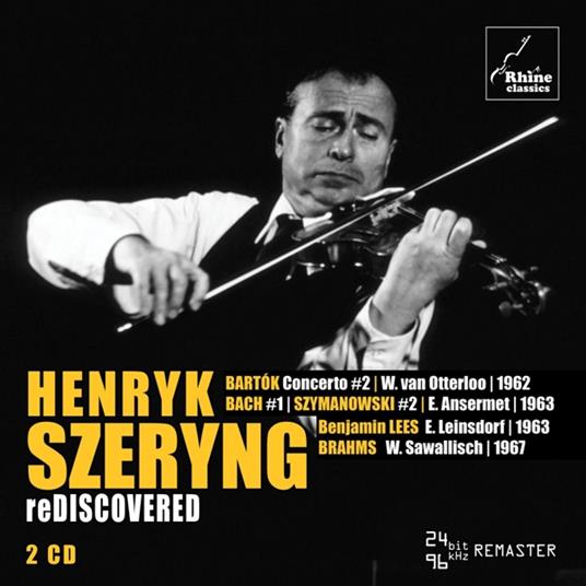 Rediscovered - CD Audio di Henryk Szeryng