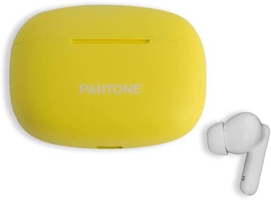 Auricolari Bluetooth In-Ear Pantone con Portata di 10 m, Auricolari Wireless  Fino a 5 Ore di Riproduzione con Modalità - Giallo - Dataplus - Telefonia e  GPS | IBS