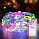 FILO RAME 50 LED MULTICOLOR A BATTERIE