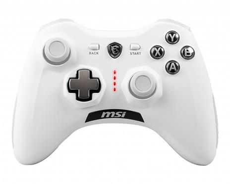 MSI Force GC30 V2 Bianco USB 2.0 Gamepad