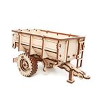 Modello 3D in legno - Rimorchio per trattore 20 cm
