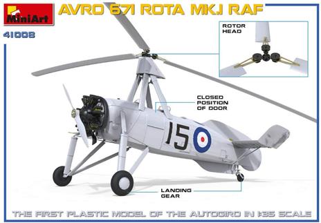 Avro 671 Rota Mk.I Raf Scala 1/35 (MA41008) - 3