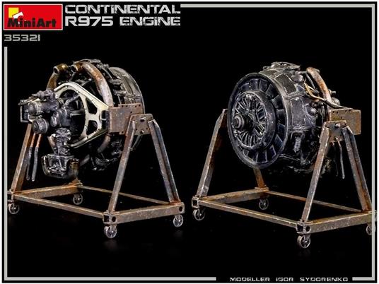 Continental R975 Engine Scala 1/35 (MA35321) - 4
