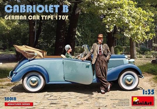 Cabriolet B German Car Type 170v Scala 1/35 (MA38018)