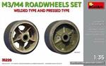 M3/M4 Roadwheels Set. Welded Scala 1/35 (MA35220)