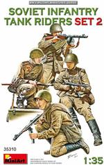 Soviet Infantry Tank Riders Set 2 Scala 1/35 (MA35310)