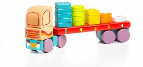 Truck with geometric figures LM-13 - 3