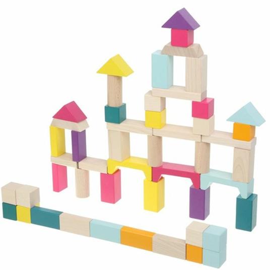 Wooden blocks construction kit «Cubika 2» - 4