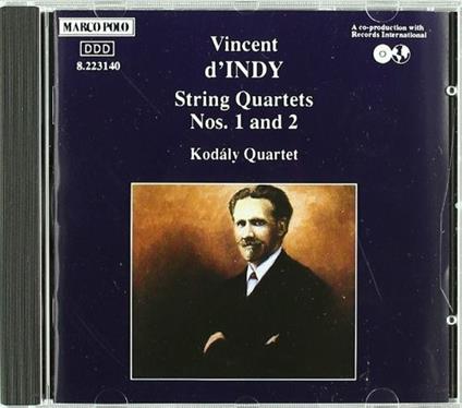 Quartetti per archi n.1, n.2 - CD Audio di Vincent D'Indy