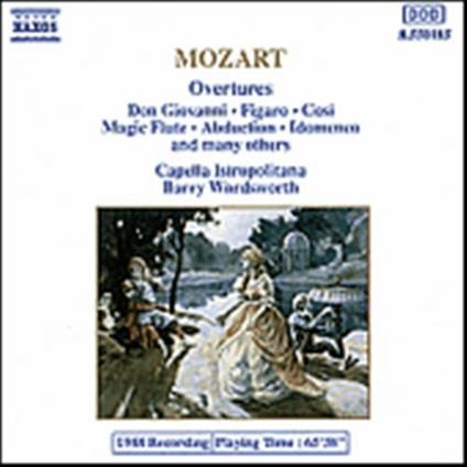 Ouvertures da opere - CD Audio di Wolfgang Amadeus Mozart,Capella Istropolitana,Barry Wordsworth
