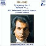 Sinfonia n.2 - Serenata n.2 - CD Audio di Johannes Brahms,Alexander Rahbari,BRT Philharmonic Orchestra