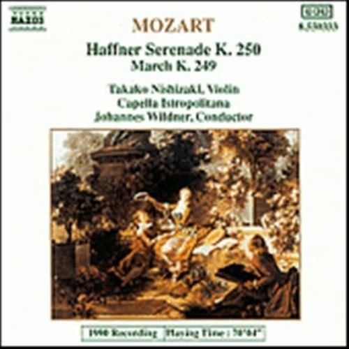 Serenata K250 Haffner - Marcia K249 - CD Audio di Wolfgang Amadeus Mozart,Capella Istropolitana,Takako Nishizaki,Johannes Wildner
