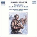 Sinfonie n.5, n.9 - CD Audio di Dmitri Shostakovich,Alexander Rahbari