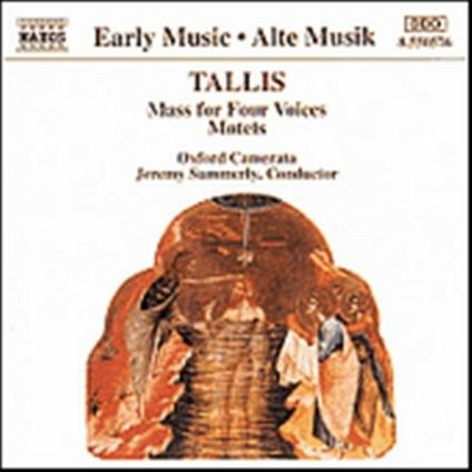 Messa a 4 voci - Mottetti sacri - CD Audio di Thomas Tallis
