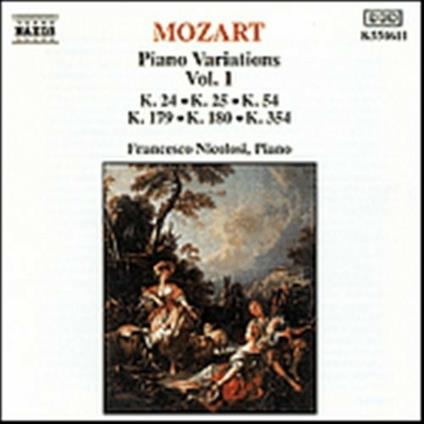 Variazioni per pianoforte vol.1 - CD Audio di Wolfgang Amadeus Mozart,Francesco Nicolosi