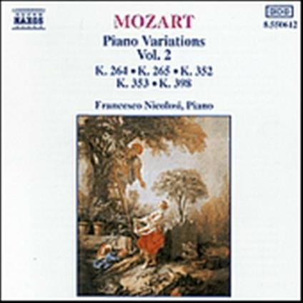 Variazioni per pianoforte vol.2 - CD Audio di Wolfgang Amadeus Mozart,Francesco Nicolosi