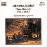 Quartetti con pianoforte n.2, n.3 - CD Audio di Felix Mendelssohn-Bartholdy