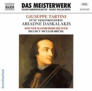 5 Concerti per Violino - CD Audio di Giuseppe Tartini