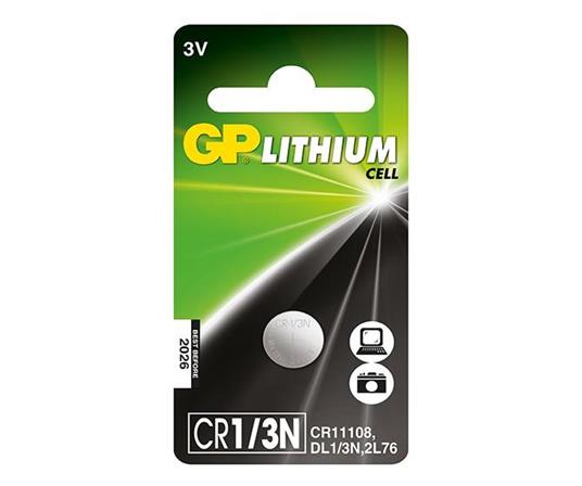 GP Batteries Lithium Cell CR1/3N Batteria monouso Litio - GP Batteries -  Informatica | IBS