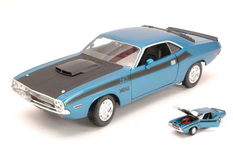 Dodge Challenger T/A 1970 Blue / Black 1:24 Model We4029Bl