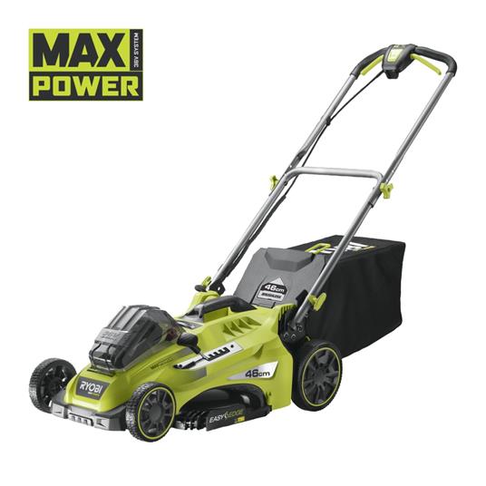 Ryobi Tosaerba A Batteria Brushless Con Movenza Assistita 36V (1X 5.0Ah) Taglio 46Cm