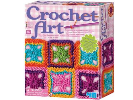 Kit Forme E Ciondoli Con L 'Uncinetto. Crochet Art. 4M. Giochi Educativi