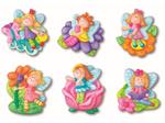 Modella E Colora. Fatine Glitterate. Mould Paint Glitter Fairy 4M Giochi