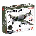 4D Master 1/72 P-51D Mustang IV RAF Model Kit Puzzle