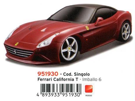 Polistil. Ferrari California T Radiocomando 1:24