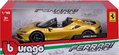 Bburago: Ferrari - Sf90 Spider - 1:18 R&P - 4