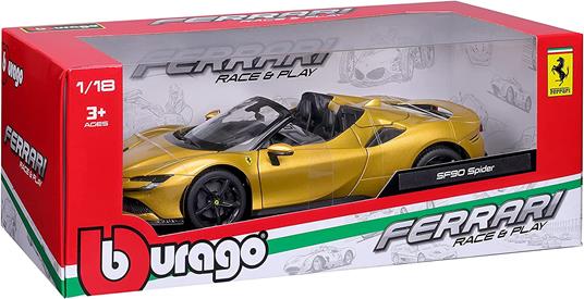 Bburago: Ferrari - Sf90 Spider - 1:18 R&P - 6