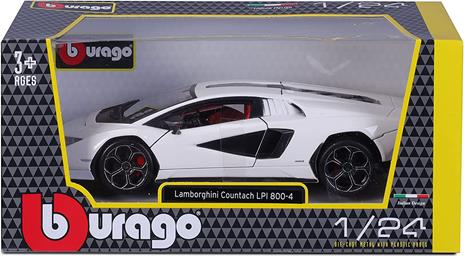 Bburago: Lamborghini Countach L8I 800-4 - 1:24 - 6