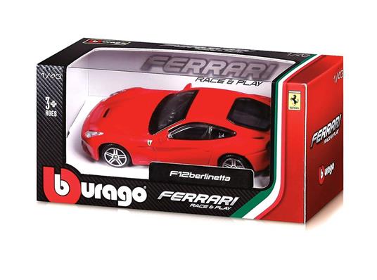 BBURAGO Ferrary R&P 1:43 Modello supercar Preassemblato - BBURAGO