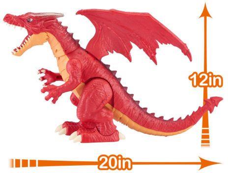 ZURU Robo Alive Ferocious Roaring Dragon Battery-powered Robotic Toy - 8