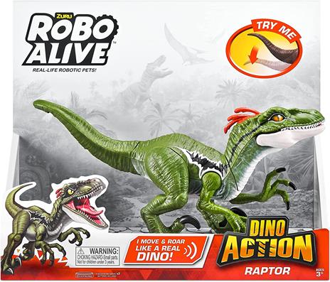 Robo Alive Dino Action - Raptor