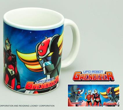 High Dream Mug Tazza In Ceramica Grendizer & Mazinger Z Prima Colazione