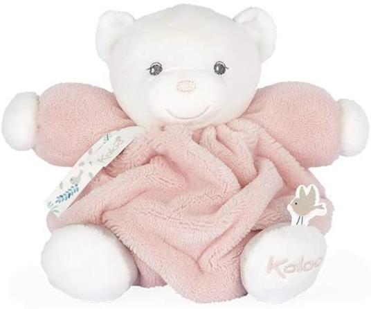 KALOO Plume-Peluche Patapouf orsetto cipria-18cm, Colore Rosa, K969984 -  Kaloo - Giochi interattivi - Giocattoli