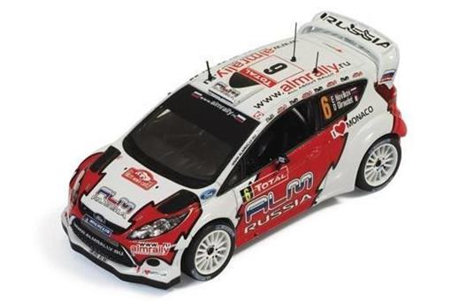 Ram494 Ford Fiesta Rs Wrc N.6 5Th Monte Carlo 2012 Novikov-Giraudet 1.43 Modellino Ixo Model