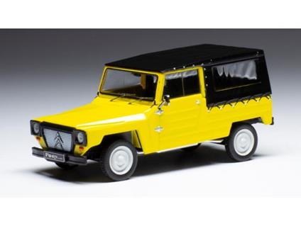 IXO MODEL CLC469 CITROEN NAMCO PONY 1975 YELLOW 1:43 Modellino