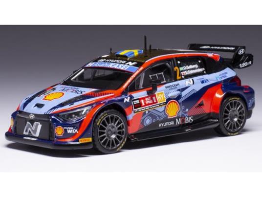 IXO MODEL RAM875 HYUNDAI i20 N RALLY2 N.2 YPERN RALLY 2022 SLOBERG/EDMONDSON 1:43 Modellino