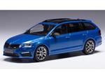 IXO MODEL CLC518 SKODA OCTAVIA RS (III) 2014 MET.BLUE 1:43 Modellino