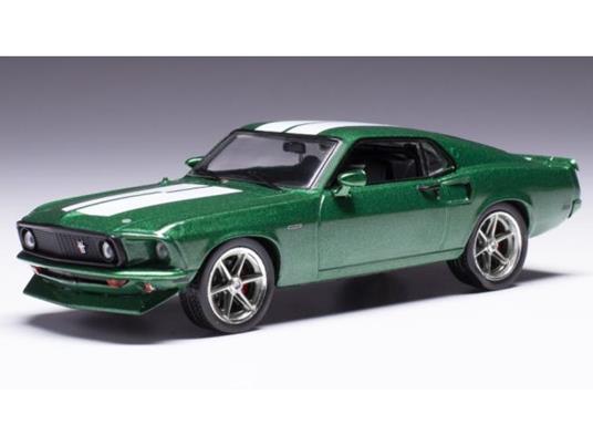 IXO MODEL CLC530 FORD MUSTANG FASTBACK 1969 MET.GREEN 1:43 Modellino