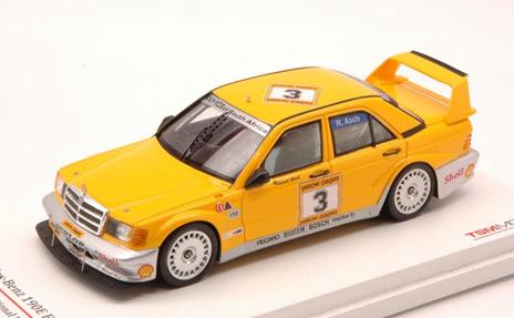 Mercedes 190E #3 R. Asch Yellow Page 200 Invitation Kyalami 1990 1:43 Model Tsm124344 - 2