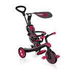 Globber Explorer Trike 4in1 Bambini Kickbike Rosso