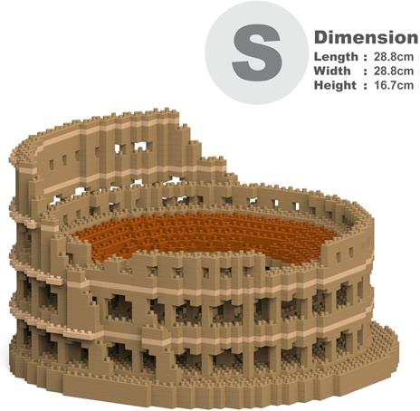 Colosseo 3D Ispirato Ai Lego - 2