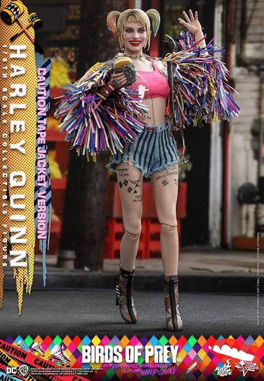 Birds Of Prey Movie Masterpiece Action Figura 1/6 Harley Quinn (caution Tape Giacca Version) 29 Cm Hot Toys - 2