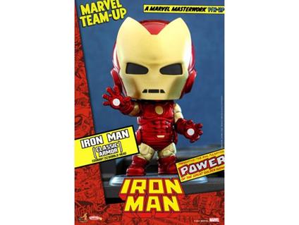 Marvel Comics Cosbaby (s) Mini Figura Iron Man (classic Armor) 10 Cm Hot Toys