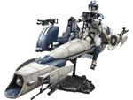 Star Wars The Clone Wars Action Figura 1/6 Heavy Weapons Clone Trooper & Barc Speeder Con Sidecar 30 Cm Hot Toys